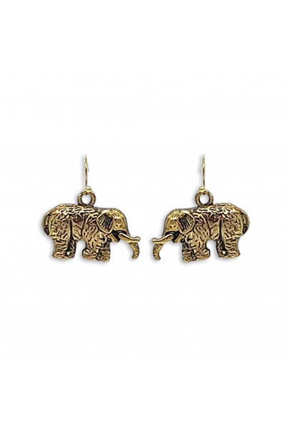 Elephant Couple Earrings
